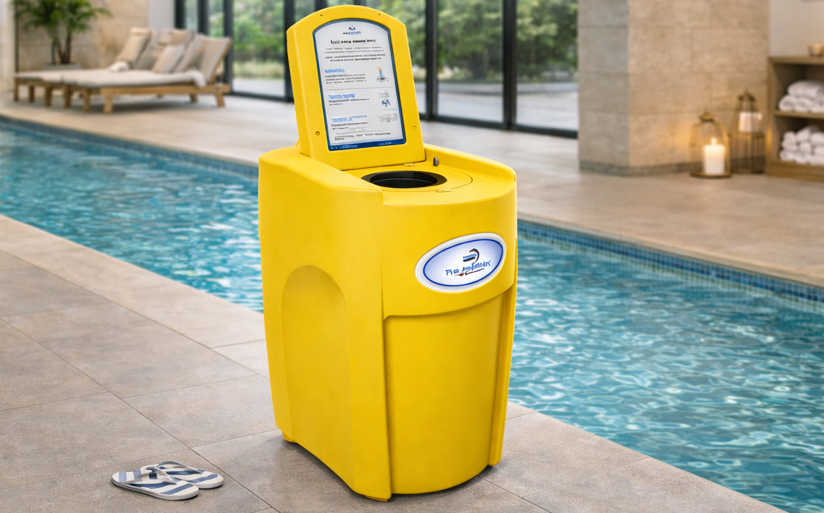 Installation essoreuse à maillots Extract'O vestiaires complexe sportif