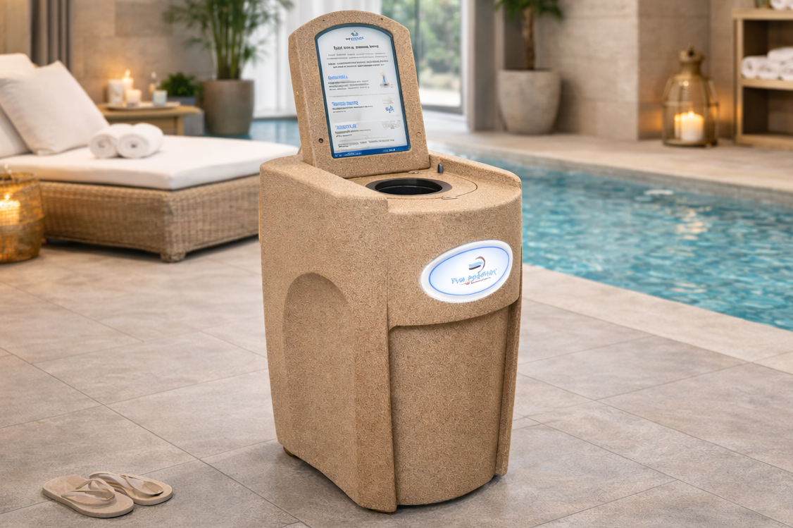 Sèche-maillot Extract'O dans une thalassothérapie française